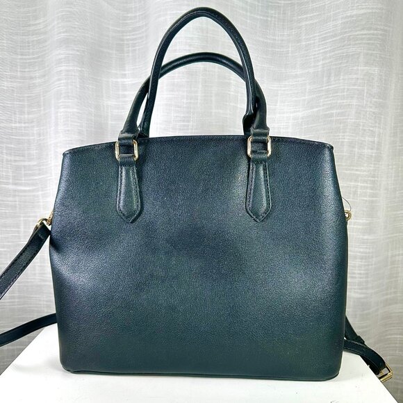 Nine West Lynn Black Classic Satchel - NEW - Picture 3 of 14